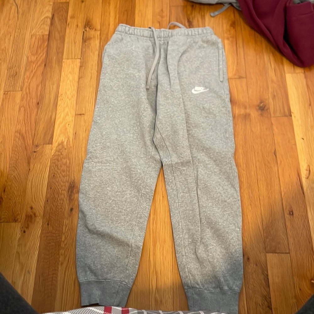 Mens grey Nike joggers